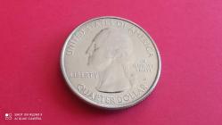 USA; 2013 - D QUARTER DOLLAR : RUSHMOR DAĞI ULUSAL ANIT BÖLGESİ