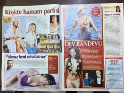 DOLCE MAGAZİN DERGİSİ - 15 ŞUBAT 2003 - NÜKHET DURU FOTOĞRAFLARI ve RÖPORTAJI, NÜKHET DURU ŞARAP GİBİ - HÜLYA AVŞAR POSTERİ - JENNIFER LOPEZ - DENİZ AKKAYA, YILMAZ ERDOĞAN - DİLEK HANİF - TARKAN - MÜGE DAĞISTANLI - SİREN ERTAN - SERDAR ORTAÇ - NEZ - İLHAN MANSIZ & ALMAN SEVGİLİSİ - MİNE ÇAYIROĞLU - NURGÜL YEŞİLÇAY - ÇAĞLA KUBAT - DEMET AKALIN - AYŞE HATUN ÖNAL - ERDAL ACAR, EMEL YILDIRIM - KENAN DOĞULU & TUĞÇE KAZAZ - BARAN SÜZER - ZEKİ ALASYA & METİN AKPINAR - HALUK LEVENT - PINAR ALTUĞ & UMUT ELÇİOĞLU - YUSUF ŞİMŞEK & ESRA BALAMİR - İREM BENLİ & SİNAN ÖZEN - BİRİCİK SUDEN - CENK EREN - ÜMİT KARAN, FATİH TERİM - TUĞBA ÖZAY - MEHMET SABANCI - GAMZE ÖZÇELİK - GÖNÜL YAZAR, SEMRA ÖZAL - FATİH ÜREK - ARTO - NİGAR TALİBOVA