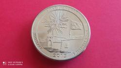 USA QUARTER DOLLAR 2013 - D - FORT MCHENRY ULUSAL ANIT BÖLGESİ