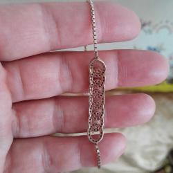 Gümüş Asansör Bileklik