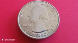 USA; QUARTER DOLLAR 2014-D -SHENANDOAH ULUSAL PARKI