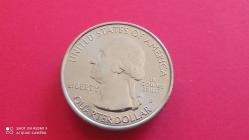 USA; QUARTER DOLLAR 2014-D -SHENANDOAH ULUSAL PARKI