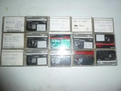 MİNİ DV VİDEO KAMERA KASETİ 28 ADET KULLANILMIŞ ÜZERLERİNDE KAYIT VAR TEKRAR KAYIT YAPILABİLİR SONY ve PANASONİC MARKA