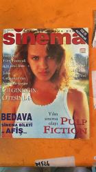 SİNEMA DERGİSİ -  7 NİSAN 1995 -   PULP FICTION-   PAULY SHORE - BONES CONWAY - SAM ROLL - CHARLTON HESTON - JULIE CARMER - MICHAEL DE LA VIERTES - JOHN CARPENTER - SUTTER CANE - JACKSON HARGLOW - JOHN TRENT - JEAN RENO - GARY OLDMAN - NATALIE PORTMAN - DANYELLE MICK - THIERRY ARBOGAST - LUC BESSON - RENE CLAIR - JEAN VIGO - JEAN RENOIR - ORSON WELLES - JOHN WAYNE - ANDRE BAZIN - JOHN FORD - HOWARD HAWKS - REX HARRISON - LANA TURNER - JOAN CRAWFORD - AKIRA KUROSAWA - NAGISA OSHIMA - JUZO ITAMI - MASAKI KOBAYASHI - IM KWON-TAEK - CHUNG JI-YUNG - HOU HSIAO-HSIEN - YIM HO - MIRA NAIR - SATYAJIT RAY - CHEN KAIGE - ZHANG YIMOU  O ŞİMDİ ASKER - IN THE MOUTH OF MADNESS - LEON - PARIS DAMLARI ALTINDA - MİLYON - HAL VE GİDİŞ SIFIR - LA REGLE DE JEU - YURTTAŞ KANE - STAGECOACH - KIZIL MISIR TARLALARI - TUTKULARININ KIRMIZISINDA - DÜŞLERİNİN İZİNDE - İMPARATORLUĞUNUN GÖLGESİNDE - DRUNKEN ANGEL - IKIRU - RASHOMON - FURYO - EMPIRE OF PASSION - EMPIRE OF SENS - TAMPOPO - KWAIDAN - SALAAM - 114 SAYFA