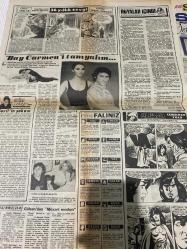 HÜRRİYET KELEBEK GAZETESİ DOĞUM GÜNÜ GAZETESİ - 27 ARALIK 1985 - Gülşen Bubikoğlu-Gülşen Bubikoğlu-Fikret Hakan-Neslihan Acar-Nermin Genceoğlu-Tezeren-Kemal Bey-Perihan Savaş-Tarık Tarcan-Suzan Avcı-Ganez Karyağdı-Aslıhan Atlıer-Eralp Film-Brodoğan Tunas-Tamer Yiğit-Hülya Avşar-Cüneyt Arkın-Nazan Ayas-Memduh Ün-Serdar Cem-Yılmaz Zafer-Nur Sürer-Suna Yıldızoğlu-Nurhan Nur-İlker İnanoğlu-Hayrettin Erden-Ayşer Beşinoğlu-Cemal Dündar-Gönül Tamer Gülşen’den Mozart modası-Büyük dantelyaka-Cepte köstek-Vazgeçemem-Üç Kadın-Acı-Sihirbaz-Spor aşısı-Yemek masasına yerleşme-Saçlarınızı rastgele kurulamayın-Aklınızda bulunsun-Rüyalar içinde-Memoyu korku sardı-Bay Carmeni tanıyalım-Ünlü aşklar-36 yıllık sevgi-Karın ağrıları-Ev kadınının rehberi-Güzellik sahnede başlar-Kaybolan gençlik-Günün adamı-Adile Teyze’den kuzucuklarına-Müziği hissedin Vazgeçemem-Aşk ve Kin-Üç Kadın-Bay Carmen-Kaybolan Gençlik