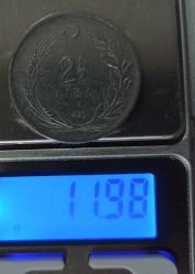 2,5 lira , 2.5 lira , 2 1/2 lira , 2½ lira , 2 buçuk lira , İki buçuk lira 1962