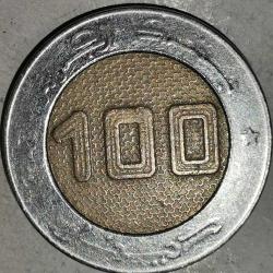 CEZAYİR 2019  100 DİNAR HATIRA Satellite Alcomsat-1