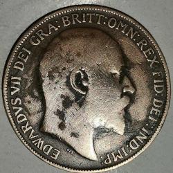 İNGİLTERE 1908   1 PENNY