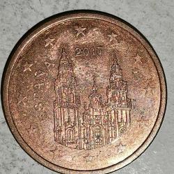 İSPANYA  2017   5 EUROCENT