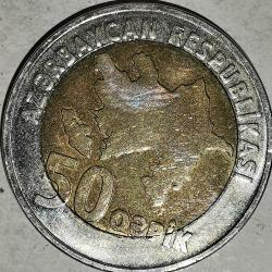 AZERBAYCAN  2006  50 QEPIK