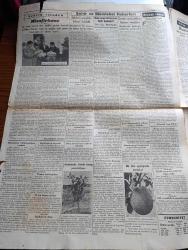 Cumhuriyet Gazetesi - 29 İkincikanun (Ocak) 1940 - Bitarafların İttifakı Yazan Yunus Nadi Başmakale - Milli Felaketimiz Karşısında İngiltere'nin Uzattığı Dost Eli - Balkan Antantı Konseyinin Toplanacağı Belgrad'dan Bir Manzara - İngiliz Askerleri Garp Cephesinde Radyo Dinliyorlar - Fenerbahçe Vefa Maçı Fotoğraf - Milli Şef İsmet İnönü'nün Memleket Seyahati - Roma imparatorluğunun Tarihi Hazineleri - Askerlik Bahisleri Yazan Abidin Daver - Maarif Vekili Hasan Ali Yücel Geliyor -  Zaza Filmi Pek Yakında Saray Sinemasında - Hindliler Geliyor Alkazar Sinemasında - İsa Miranda Ray Milland'ın Yarattığı Otel Emperyal Perşembe Akşamı Lale Sinemasında - Hungarya 8 Şişli 1 - Beşiktaş 4 Süleymaniye 1 - Galatasaray 6 Topkapı 0 - Çocuk Köşesi - General Weygand Şerefine Verilen Ziyafet -- Burla Biraderler - Singer Saat - Milli Piyango - Dolmabahçe Stadyumu İnşaatı