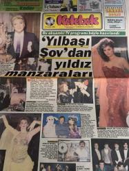 KELEBEK GAZETESİ DOĞUM GÜNÜ GAZETESİ - 31 ARALIK 1986 - beyin sporu -üniversiteye hazırlık sınavı testi-Zeki Müren-Hülya Avşar-Ahmet Gülhan-Nükhet Duru-Yaşar Kemal-Gülşen Bubikoğlu-Füsun-Sami Güven-Ayşegül Arsoy-Gülşeren-Haluk Bay-Adile Teyze-Kartal Kaan-Samin Değer-Cemal Dündar-Elizabet Taylor-Rudolph Nureyev-Kenan Kalav-Merih Akalın-Erol Günaydın-Fikret Hakan-Nazan Ayas-Mustafa Alabora  Yılbaşı Sov’dan yıldız manzaraları-Pembe düşlerden pırıltılı gerçeğe-Sahnendeki şenlik evde de devam etti-Bülbül sesli Füsun’un yıkılışı-Saçları taşlı taraklar süslüyor-Bir kuaför bir model-Kuaför Muammer pratik saçları tercih ediyor-Önce evim sonra işim-Afiyet olsun-Günah bataklığındaki farecikler-Savunma-Kader’in hikayesi-Memed Alidağ’nın arkasında kayboldu  Savunma-Kader-Alpago-Dişi Şeytanlar-Ince Memed 4