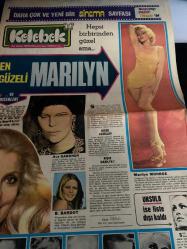 KELEBEK GAZETESİ DOĞUM GÜNÜ GAZETESİ - 13 EYLÜL 1973 - Marilyn Monroe - Ava Gardner - Brigitte Bardot - Catherine Deneuve - Liz Taylor - Greta Garbo - Kim Novak - Rita Hayworth - Jean Harlow - Ursula - Erol Büyükburç - Mehtap Sılahtanoğlu - Gülşen Bubikoğlu - Fikret Hakan - Münir Özkul - Ferdi Tayfur - Meral Zeren - Feridun Karakaya - Suna Selen - Ahmet Kostirika - Selda Tosun - Tuna Tunç - Eray Özbal - Arda Uskan - Gani Turanlı - Mesut Çakarlı - Leyla Somer - Nubar Terziyan - İbrahim Kurt - Barış Dikişçi - Erkan Başar - Salih Güney - Turgut Saçlıer - Feridun Karakaya - Müren Tokay - Zeliha - Murat Soydan - Kadir İnanır - Kartal Tibet - Yılmaz Köksal - Fuat Onan - Yener Çakmak - Ümit Ülker - Ersin Burak - Metin Soysal - Erdoğan Tokatlı - Tamer Güvenç - En güzeli Marilyn - Karacaoğlan - Deniz’in Çağrısı - Aşktan da Üstün - Sahte Mirasçı - Allahaismarladık - Bir Rastlantı - Kovboy’un Aşkı - Şövalye ve Sevgilisi - Bitirim Kardeşler Şimdi de Sosyetede