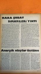 SOSYETE 13 DERGİSİ - 13 MART 1980 - VURAL GÖKÇAYLI - OSMAN BOYNER - ALİ RIZA ÇARMIKLI - SAFFET SİMAVİ - EROL SİMAVİ - BELMA SİMAVİ - ADNAN MENDERES - OSMAN BOYNER’İN İKİ HALİT ARASINDAKİ KONUMU - ALİ RIZA ÇARMIKLI’NIN ÇAPKINLIK İDDİALARI - SAFFET SİMAVİ’NİN VEFATI VE EROL SİMAVİ’NİN DERİN YASİ - KANLICA’DA GERÇEKLEŞEN CENAZE VE SEMTİN TEPKİSİ - EROL SİMAVİ’NİN BABALIK DRAMI VE DUYGUSAL PORTRESİ - BELMA SİMAVİ’NİN ANNE OLABİLME MÜCADELESİ - ANARŞİ ÜZERİNE SOSYO-EKONOMİK BİR ANALİZ - KENTSEL YAPILANMA VE GECEKONDULAŞMA SORUNU - ADNAN MENDERES DÖNEMİNDEKİ HİDROELEKTRİK POLİTİKALARI - ANARŞİNİN TEMELLERİNDEKİ GÖÇ VE KENTLEŞME KRİZLERİ - 26 SAYFA