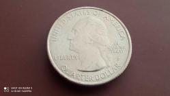 USA; QUARTER DOLLAR 2015 -P-  ÇİFTLİK EVİ; TARİHİ ULUSAL PARKI