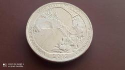 USA; QUARTER DOLLAR 2015 -P-  TARİHİ ULUSAL; BLUE RİDGE PARK YOLU