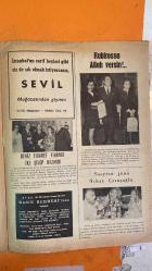 SOSYETE 13 DERGİSİ - 16 KASIM 1967 - SEYFİ BASA - NERMİN BASA - SEMA BASA - SEÇKİN ÇAĞAL - BÜLENT ORAL - NURTEN PAMUK - NUR OKTEN - EKREM NACİ - ÖZCAN BARAN - MALİK YOLAÇ - MELİH NEMLİ - APTULLAH BALER - YILMAZ BENARDETE - MOİZ AKAR - CÜNEYT GÖKÇER - AYTEN GÖKÇER - AYDIN GÜN - İBRAHİM GEZGİNCİ - SAİT FİLİZ - ORHAN ÖZŞİŞMAN - ŞÜKRÜ OKAN - ABDÜLKERİM OLCAY - CELALETTİN EROL - HANS WERNER HENZE - ALFRED BRENDEL - RADU LUPU - GYORGY PAUK - RUGGIERA RICCI - JOSEF SUK - HELGA DERNESCH - PLACIDO DOMINGO - SIR JOHN BARBIROLLI - HEATHER HARPER - JANET BAKER - RONALD DOWD - RAIMUND HERINCX - CARLO GIULINI - SEMA BASA & SEÇKİN ÇAĞAL DÜĞÜNÜ LİMAN LOKANTASINDA KUTLANDI - SEYFİ BASA TRABZON'DA DUYGUSAL BİR YAZ GEÇİRDİ - NUR OKTEN VE MALİK YOLAÇ'TAN PARAŞÜT KULESİ KİRALAMA OPERASYONU - MELİH NEMLİ VE APTULLAH BALER “BREMEN MIZIKACILARI” FİLMİNDE BAŞROLDE - “TAVANDAKİ ÜFÜRÜKÇÜ” TİYATROSU YILMAZ BENARDETE VE MOİZ AKAR İLE GELİYOR - CÜNEYT GÖKÇER & AYTEN GÖKÇER KIBRIS TURU VE “CADI KAZANI”   - 26 SAYFA