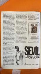 SOSYETE 13 DERGİSİ -  13 MART 1981 - OSMAN BOYNER - KERİM KERİMOL - KAZIM BEKTAŞOĞLU - MALİK YOLAÇ - KEMAL ILICAK - EROL SİMAVİ - AYDIN DOĞAN - NEZİH DEMİRKENT - ÜLKÜ ARMAN - MUAMMER YAŞAR - TURHAN AYTUL - ABDİ İPEKÇİ - NECMİ ONUR - KEMAL DERİNKÖK - SEÇKİN TÜRESAY - SALİM BAYAR - EROL TÜREGÜN - TAYGUN TÜRE - BEYHAN CENKÇİ - GANI ERSES - OSMAN BOYNER VE KERİM KERİMOL BEYMEN’İN 10. YIL GÜNÜNDE BULUŞTU - ETAP MARMARA OTELİ’NDE ATATÜRK RESİMLERİ SERGİSİ AÇILDI - VAKKO DEFİLESİ DAVETLİLERİ BAŞKA BİR DİYARA TAŞIDI - KAZIM BEKTAŞOĞLU KARDEŞİNİN DÜĞÜNÜNDE DAMAT GİBİYDİ - BABIALİ’DE SERMAYE GAZETECİLİĞİ TARTIŞMASI - KEMAL ILICAK VE AYDIN DOĞAN'IN GAZETECİLİK STRATEJİLERİ - HÜRRİYET’İN ANKARA BÜROSUNDA DEĞİŞİMLER VE MUAMMER YAŞAR - EROL SİMAVİ’NİN BABIALİ’YE DÖNÜŞÜ - TURHAN AYTUL DÖNEMİ VE YENİ MİLLİYET EKOLÜ - NECMİ ONUR’UN GÖZALTINA ALINMASI VE “OROSPU” KİTABI TARTIŞMASI - BASIN İLAN KURUMU’NA BEYHAN CENKÇİ SEÇİLDİ - HÜRRİYET’TE GEÇEN AYIN OLAYLARI: TÜRESAY, BAYAR, TÜREGÜN VE TAY   - 26 SAYFA