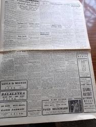 Cumhuriyet Gazetesi - 12 İkinciteşrin (Kasım) 1940 - Her Şey Vatan Müdafaasına Yazan Yunus Nadi Başmakale - İsmet İnönü Atatürk'ün Kabrinde Fotoğraf - Milli Şef İsmet İnönü Dün Tarih Cemiyetinde Dört Saat Meşgul Oldular - Torpilli Motorbot Filoları Tam Yolla Seyrederken Fotoğraf - Molotof Bugün Berlin'de Olacak - Pindos Dağlarından Son Harekatı Gösterir Harita - Rumen Petrol Sahasında Büyük Tahribat - İngiltere'ye Hücum Eden İtalyan Tayyareleri 8 i Düşürüldü - Askerlerimize Yardım Kızılay Hediyelerin Nev'ini Bildirdi - Kalp Paralara Dikkat - Fransa'ya Ne Oldu Yazan Gordon Waterfield Yazı Dizisi - Alman Ablukası Neden Muvaffak Olamıyor - Milli Emlaktaki Suistimal - Servetifünun Uyanış Mecmuasında Porta Şiirine Müstehcen Neşriyat Davası - Pindos Zaferi Yazan Ömer Rıza Doğrul - Leyla İle Mecnun Filmi İpek Sinemasında - Kadın Parmağı Bu Perşembe Akşamı Lale - Paris Delilikleri Bu Akşam Sümer Sinemasında - Ne Çıkar Yazan Burhan Felek Köşe Yazısı - Berlin Türk Kulübünde Atatürk Anması