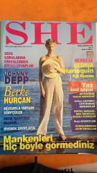 SHE DERGİSİ - TEMMUZ-AĞUSTOS 1995 - JOHNNY DEPP - BERKE HURCAN - PAMELA ANDERSSON - MEG RYAN - CINDY CRAWFORD - ANNA NICOLE SMITH - NAOMI CAMPBELL - KIM BASINGER - KYLIE MINOGUE - WINONA RYDER - UMA THURMAN - MADONNA - HUGH GRANT - JEAN CLAUDE VAN DAMME - GENÇ KIZLARA ÖZEL BİR DERGİ - SEKS SORULARI - YAZ ÖZEL SAYISI - AIDS SAVAŞIMI - RÜZGARIN ÇOCUKLARI - QUIKSILVER WINDSURF KUPASI - NASIL GAZETECİ OLUNUR - YİYEREK ZAYIFLAYIN - EN POPÜLER YAZLIK MEKANLAR - TATİL EŞYALARI - PLAJ KIYAFETLERİ - GÜNEŞLENME KURALLARI - 114 SAYFA