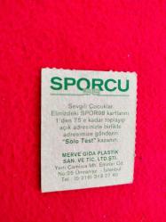 Galatasaray Futbolcu Kartları - Vedat İnceefe - Sporcu 98 Merve Gıda - 5.5x4.5 cm