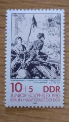 LOT.19 » 1983 YILI DDR SOZPHILEX ÇOCUK PUL SERGİSİ  DAMGASIZ  ŞARNİYERSİZ