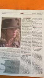 SİNEMA HAFTALIK ANTRAKT DERGİSİ - KIM BASINGER - KUKI GALLMANN - VINCENT PEREZ - EVA MARIE SAINT - LIAM AIKEN - HUGH HUDSON - MAURICE JARRE - SUSAN SHILLIDAY - ROBERT REDFORD - ALEC BALDWIN - ROBERT ALTMAN - BRUCE WILLIS - BRAD PITT - VAL KILMER - JEFF BRIDGES - FÜSUN DEMİREL - MERAL USLU - ÖZLEM SOLMAZ - SARAH JONKER - VEFA ÖCAL - RIA MARKS - NURETTİN ŞEN - GÜLSEREN YILDIRIM - DENİZ MEDİNA - SİNAN CİHANGİR - ÇİĞDEM SEZGİN - NİLÜFER AÇIKALIN - TAMER KARADAĞLI - BAYKAL KENT - EFKAN EFEKAN - MURAT YAK - BİKET İLHAN - NIKOS KANAKIS - VIZINOS - RÜYAMDAKİ AFRİKA - L.A. CONFIDENTIAL - BLESS THE CHILD - ROSS AND RANA - ARTIK SEVMEYECEĞİM - AĞAÇLAR AYAKTA ÖLÜR - HAYATININ TEK YOLCULUĞU - KAYIKÇI - BERLİN KREUZBURG BELGESELİ - AMSTERDAM KAHVELERİ - HUUREN BELGESELİ - 8 SAYFA