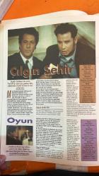 SİNEMA HAFTALIK ANTRAKT DERGİSİ - SAYI : 90 – HARRISON FORD – ANNE HECHE – DAVID SCHWIMMER – TEMUERA MORRISON – JULIE CHRISTIE – NICK NOLTE – JOHNNY LEE MILLER – LARA FLYNN BOYLE – FRANCES O'CONNOR – CHRISTINA ALEXANIAN – GANI ŞAVATA – MINE ÇAYIROĞLU – FİKRET HAKAN – SERMİN KARAALİ – BÜLENT BİLGİÇ – HÜSEYİN ÖZŞAHİN – AHMET KIRAN – BIKET İLHAN – METİN BELGİN – ÜLKÜ KARAOSMANOĞLU – TUNÇ BAŞARAN – AYŞE NİL - ALTI GÜN YEDİ GECE – HARRISON FORD VE ANNE HECHE’Lİ TROPİK MACERA TATLI KAÇAMAKLAR – EVLİLİK ÜZERİNE DİYALOG AĞIRLIKLI BİR DRAM HOLLYWOOD’DA “TEMCİT PİLAVI” GÖSTERİMLERİ – MR. BEAN, OYUN, ROMEO & JULIET FRANCES O’CONNOR PROFİLİ – AVUSTRALYA’DAN YÜKSELEN YETENEK HALEPÇE KATLİAMI BEYAZPERDEDE – “SINIR” FİLMİ VE AŞİRET KATILIMI KAYIKÇI – TÜRK-YUNAN ORTAK YAPIMI, SAĞIR-DİLSİZ BİR GENÇ VE AŞKI KAÇIKLIK DİPLOMASI – AYŞE NİL ROMANINDAN UYARLAMA, ÇEKİMLER TAMAMLANDI - 14 SAYFA