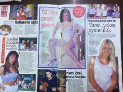 MEGA PASHA MAGAZİN DERGİSİ - 25 TEMMUZ 1999 - HÜLYA AVŞAR POSTERİ - HÜLYA AVŞAR RÖPORTAJI ve FOTOĞRAFLARI - EDA MODOOĞLU - ÖNDER BEKENSİR - OZAN DOĞULU - BÜLENT ERSOY - İZEL - SİBEL TURNAGÖL - EBRU GÜNDEŞ - BOZOK GÜVEN, ÇAĞLA ŞİKEL - MERVE İLDENİZ, SERDAR ÖNAL - SEMA ÇELEBİ RÖPORTAJI ve FOTOĞRAFLARI - MEHMET BİRGEN - ZERRİN ÖZER - NİLÜFER KURT - FUNDA GÜNGÖR - SİBEL CAN & FATMA GİRİK - NİHAN DOĞRU - GÜLŞEN IŞIK - NURAY HAFİFTAŞ - KİBARİYE HANDE ATAİZİ - BAŞAK GÜRSOY - MEHTAP ÇELİK - SERPİL ÇAKMAKLI - HAKAN URAL, ENGİNCAN - SUAT SUNA - DİDEM UZEL - CANAN YAKA, ERGİL TANCA - AJDA PEKKAN - EBRU GÜNDEŞ - ŞENAY DÜDEK - ÖZGE ŞENOCAK