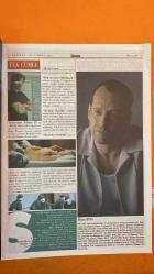 SİNEMA HAFTALIK ANTRAKT DERGİSİ - SAYI : 35 -   BRUCE WILLIS - KIM BASINGER - THANDIE NEWTON - TOM CRUISE - KEVIN SPACEY - LINDA FIORENTINO - PETER MULLAN - HELEN BAXENDALE - ROBERTO HERLITZKA - RAFFELLA PONZO - SAIM YAVUZ - DENİZ YAVUZ - TOLGA AKANER - HÜSEYİN KUZU - HALUMİ ÇAKMAK - İBRAHİM TÜRK - ORAL KURT - NİHAT DİNDAR - EMİNE KARADAYI - NERMIN AMIL - A. EFE ÖGÜTÜRÜ - ALİ ULVİ UYANIK  GÖREVİMİZ TEHLİKE 2 - SEVİMLİ HAYDUT - TEN VE ARZU - KADERİN SESLENİŞİ - 3 BOYUTTA BULUŞMA - T-REX - MAVİ GEZEGEN - IKIMIZIN HIKAYESI - BLIND DATE - ZOR ÖLÜM - 12 MAYMUN - UCUZ ROMAN - SON ADAM - BEŞİNCİ GÜÇ - ÇAKAL - ŞİFRE MERKÜR - ARMAGEDDON - ALTINCI HIS  3 BOYUTLU IMAX GÖSTERİMİ - BRUCE WILLIS KARİYERİ - ALİ ULVİ UYANIK'TAN HAFTANIN YORUMLARI - GÖREVİMİZ TEHLİKE 2 ELEŞTİRİSİ - SEVİMLİ HAYDUT DUBLIN GÜNLERİ - TEN VE ARZU CİNSEL BAĞLAMDA İZLENİM - KADERİN SESLENİŞİ ROMANTİK GÜLDÜRÜSÜ - BRUCE WILLIS SON FİLMİYLE SİNEMALARDA - 3 BOYUT TEKNOLOJİSİ  - 12 SAYFA