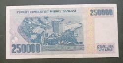 7 EMİSYON F 04 405060 SERİ 250 BİN LİRA ÇİL