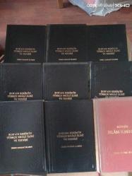 ÖMER NASUHİ BİLMEN- HUKUKI ISLAMIYYE VE ISLAHATI FIKHIYYE KAMUSU-KUR'ANI KERİM'İN TÜRKÇE MEALİ ALİSİ VE TEFSİRİ(8 CİLT)VE BÜYÜK İSLAM İLMİHALİ