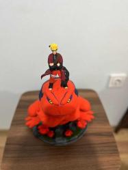 Naruto Gamakichi Figür - 30 cm