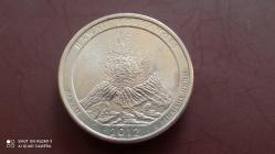 USA; ¼ DOLLAR -D- 2012 HAWAİİ VOLKANLARI