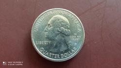 USA; ¼ DOLLAR  2016 -D-  MOULTRİE KALESİ