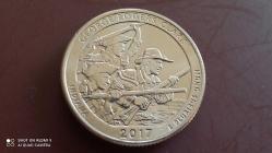 USA; ¼ DOLLAR  2017 -D-  GEORGE ROGERS CLARK