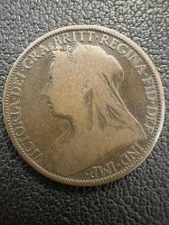 Birleşik Krallık İngiltere 1 Penny 1896