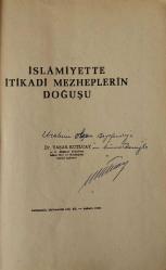 İslamiyette İtikadi Mezheplerin Doğuşu [İMZALI]
