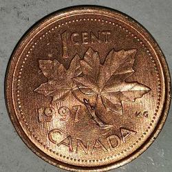 KANADA  1997  1  CENT