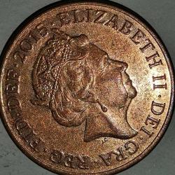 İNGİLTERE  2015    2 PENCE