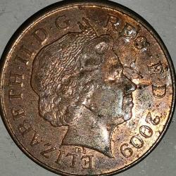 İNGİLTERE  2009     2 PENCE