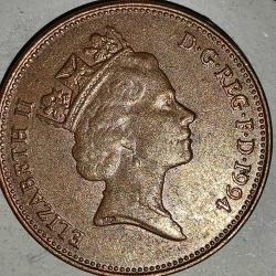 İNGİLTERE  1994   2 PENCE
