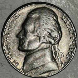 AMERİKA 1970 D    5 CENT