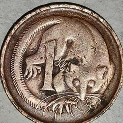 AVUSTRALYA 1966  1 CENT