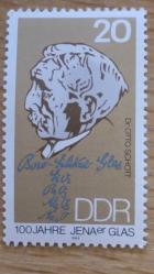 LOT.17 » 1984 YILI DDR JEANE GLASS'IN 100NCÜ YILDÖNÜMÜ  TAM SERİ DAMGASIZ ŞARNİYERSİZ