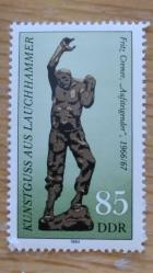 LOT.16 » 1984 YILI DDR SANAT HAZİNELERİ  DAMGASIZ ŞARNİYERSİZ