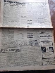 Cumhuriyet Gazetesi - 7 Temmuz 1952 - Amerika Seçimlerinde Çok Mühim Bir Gün - General Eisenhower Bir Seçim Nutku Söylerken Fotoğraf - Belgrad Ankara Ve Atina'ya Yaklaşıyor - Güreş Federasyonu Reisi Sadullah Çiftçioğlu Helsinki'ye Gitmeyecek - Eski Muhariblerin Dünkü Toplantıları - Savcılık Tarafından 4 Firma Hakkında Dava Açıldı - General De Gaulle'ün Partisinde İsyan Çıktı - Şişli Beyazıt Arasında Tünel - Amerika'da Seçimleri Kim Kazanacak Yazan John Gunther Yazı Dizisi - Mesut Bir Sanat Hadisesi Yazan İsmail Habib Sevük - Ruh Gurbetinde Yazan Kerime Nadir Yazı Dizisi - İran'da Musaddık Yeniden Başbakan Oluyor - Cemiyet Tepkisi Azaldı Yazan Burhan Felek Köşe Yazısı - Dünya Tenis Şampiyonluğu - Fenerbahçe Genç Takımlar Yetiştirecek - Koşucu Emil Zatopek Olimpiyatlara Katılıyor - Galata Gençlik Kulübünün Senelik Kongresi - İstanbul Ankara Radyosu Programı - Mücevherlerle İşlenmiş Taçlar Fotoğraf - Nevrol Cemal - Jockey Şemsiye - Zümrüt Yalova Kaplıcaları - Servel Buzdolabı