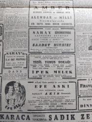 Cumhuriyet Gazetesi - 5 Ocak 1949 - Sarığa Hasret Yazan Nadir Nadi Başmakale - Yol Vergisi Tasarısı Dün Son Şeklini Aldı - Bazı Tekel Maddelerinde Zam Asılsız - Celal Bayar'ın Adana'nın Kurtuluş Bayramı'nda Konuşması - Yunanistan'da Markos Komünistler Tarafından İdam Edilmiş - Kurşuna Dizilen 33 Vatandaş - Filistin Uzlaştırma Komisyonu Hüseyin Cahit Yalçın Komisyon Üyeliğine Seçildi - Ahmet Tahtakılıça Mecliste Verilen Ceza - Bugünkü Bulgaristan'ın İç Yüzü Yazan Stefan Minçef Sarbakof Yazı Dizisi - Süveyş Kanalı Tehlikede Mi Yazan Ömer Rıza Doğrul - Türkiye'de Çocuk Suçları - Dışarıdaki Türkler Yazan Burhan Felek Köşe Yazısı - Efe Aşkı Pangaltı Akın Sinemasında - Walt Disney Renkli Besteler Yıldız Sinemasında - Kurban Kraliçe Filmi İnci Sinemasında - Milli Piyangocu Tekkollu Cemal - Müzeyyen Senar Işıl Turkuaz Aile Salonunda - Bugünkü Radyo Programı - İstanbul Belediyesi Şehir Tiyatroları Dram Kısmında Ruyblas Komedi Kısmında Paydos Oyunu - Zetor Dizel Traktörleri