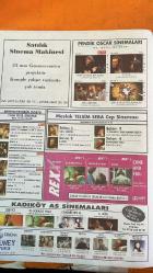 SİNEMA HAFTALIK ANTRAKT GAZETESİ - 22 ARALIK 2000 – 04 OCAK 2001 - JUSTIN WHALIN - MARLON WAYANS - THORA BIRCH - ZOE MCLELLAN - KRISTEN WILSON - LEE ARENBERG - BRUCE PAYNE - JEREMY IRONS - BRYCE PERRIN - CAROLINE ROSS - DOUG MILSOME - JUSTIN CAINE BURNETT - STEVE RICHARDS - JOEL SILVER - ALLAN ZEMAN - NELSON LEONG - TIZAN TOPPER - LILIEN - CARROLL CARTWRIGHT - KIA JAM - TOM HAMMEL - COURTNEY SOLOMON - GABRIEL YARED - MIRIAM STOCKLEY - JENNIFER PAIGE - MADELINE PEYROUX - YVONNE WASHINGTON - SYDNEY FOREST - KEVIN KLINE - KENNETH BRANAGH - ROSIE PEREZ - ARMAND ASSANTE - MEHMET ALİ ALABORA - VOLKAN SEVERCAN - ZEYNO ERACAR - MÜMTAZ SEVİNÇ - RICHARD GERE - WINONA RYDER - ANTHONY LAPAGLIA - ELAINE STRITCH - VERA FARMIGA - JAY ROACH - JIM HERZFELD - JOHN HAMBURG - PETER JAMES - RANDY NEWMAN - ROBERT DE NIRO - BEN STILLER - TERI POLO - BLYTHE DANNER - JON ABRAHAMS - OWEN WILSON - ALI ULVI UYANIK - PENÉLOPE CRUZ - ANTHONY HOPKINS - KEANU REEVES - PENELOPE CRUZ - NURI BİLGE CEYLAN - MİR - 14SAYFA