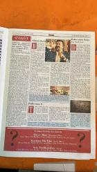 SİNEMA HAFTALIK ANTRAKT GAZETESİ - 29 EYLÜL – 05 EKİM 2000 - LENA OLIN - GEOFFREY RUSH - WILLIAM H. MACY - CLAIRE DANES - THERESA CONNELLY - ROMAN POLANSKI - ZÜLFÜ LİVANELİ - ÜNSAL OSKAY - HERKÜL MILLAS - NEDİM GÜRSEL - BIKET İLHAN - PIEPAOLO SAPORITO - TAKIS TEODOROPULOS - HÜLYA KOÇYİĞİT - ORHAN TOLUNAY - TUNAY ALTINPINAR - OĞUZ MAKAL - MÜFİT KAYACAN - AHMET DOLANAY - GÜVEN KIRAÇ - BERHAN ŞİMŞEK - YILMAZ DURU - MELİKE DEMİRAĞ - OSMAN ŞAHİN - YILMAZ ATADENİZ - MEHMET GÜLERGÜZ - CANDAN ERÇETİN - TÜRKAN ŞORAY - PARLA ŞENOL - SEZER İNANOĞLU - ÖMER DÖNMEZ - İHSAN KÜÇÜKTEPE - MİNE ÇAYIROĞLU - ELSA PAPADIMITRIOU - CHIRISSA MANOLIA - GÖNÜL SARAY ALPHAN - NESRİN NAS - FATMA SENNA - SELMA ABDÜLCABBAR - AYŞE KADDAFİ - SAFİYE KADDAFİ - BEKİR KUMBUL - MURAT ÖZER - TUNÇ BAŞARAN - METİN AKPINAR - ATIF YILMAZ - DERVİŞ ZAİM - KAMİL RENKLİDERE - ÇOLPAN İLHAN - EŞREF KOLÇAK - NİHAT SEVEN - THE NINTH GATE - MYSTERY MEN - POLISH WEDDING - THE UNBEARABLE LIGHTNESS OF BEING - ENEMIES A LOVE STORY - 14 SAYFA